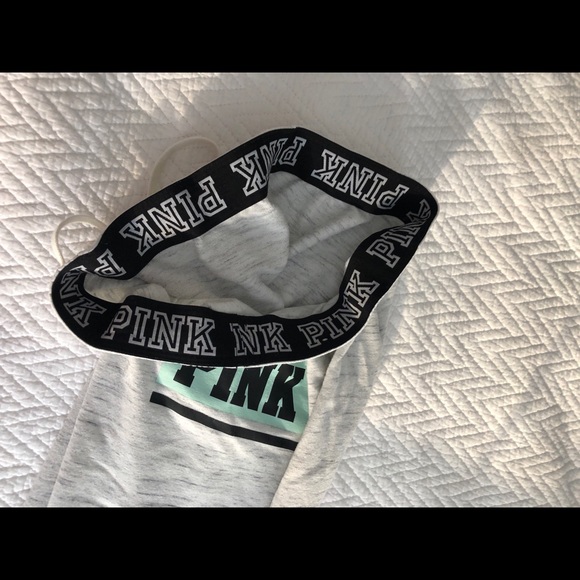 PINK Light Grey Joggers - Picture 5 of 6